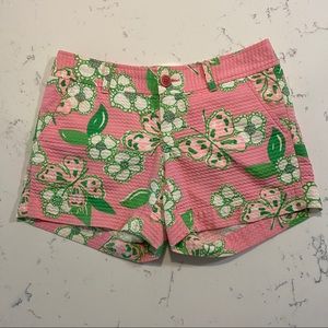 Lilly Pulitzer Callahan Shorts, Size 0